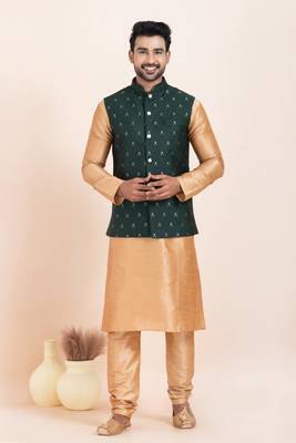 Woven Waistcoat For Mens 3