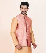 Woven Waistcoat For Mens