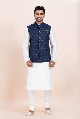 Woven Waistcoat For Mens 3
