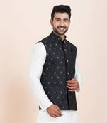 Woven Waistcoat For Mens