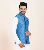 Woven Waistcoat For Mens