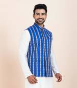 Woven Waistcoat For Mens