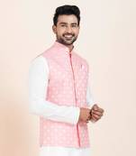 Woven Waistcoat For Mens