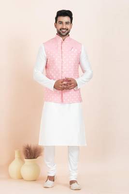 Woven Waistcoat For Mens 4