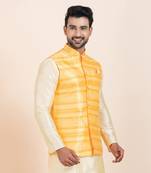 Woven Waistcoat For Mens