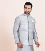 Woven Waistcoat For Mens