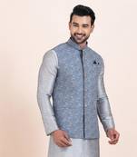 Woven Waistcoat For Mens