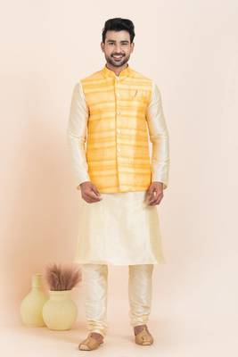 Woven Waistcoat For Mens 3
