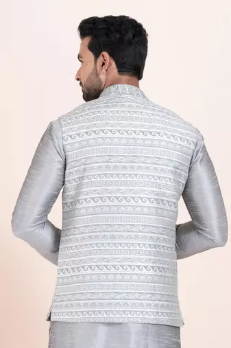 Woven Waistcoat For Mens