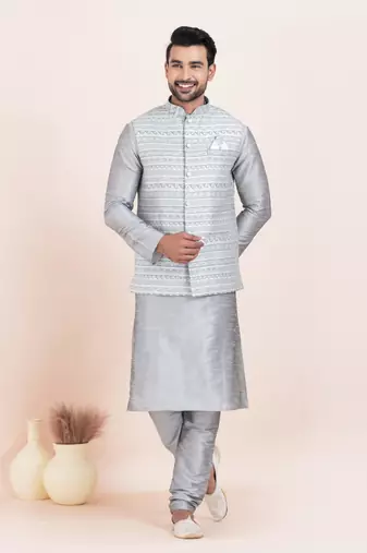 Woven Waistcoat For Mens