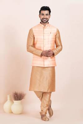 Woven Waistcoat For Mens 3