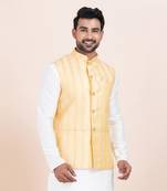 Woven Waistcoat For Mens