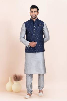 Woven Waistcoat For Mens 4