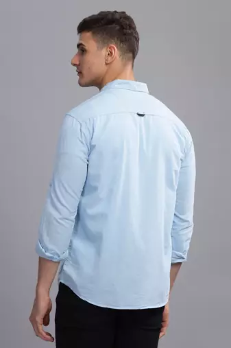 Men's corduroy casual shirt | double pocket shirt