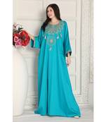 Sky Blue rayon kaftan