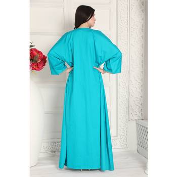 Sky Blue rayon kaftan 5