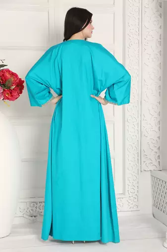 Sky Blue rayon kaftan