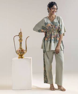 Kaira embellised kaftan set 1