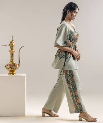 Kaira embellised kaftan set 2