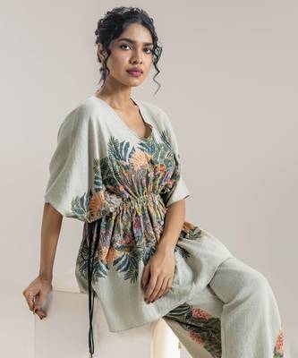 Kaira embellised kaftan set 4