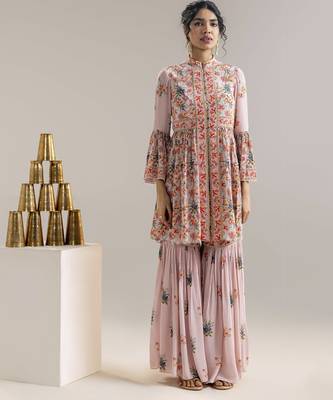 Aarani embroidered sharara set 1