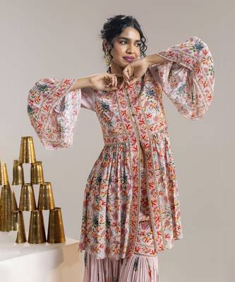 Aarani embroidered sharara set 2