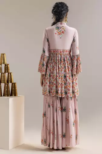 Aarani embroidered sharara set