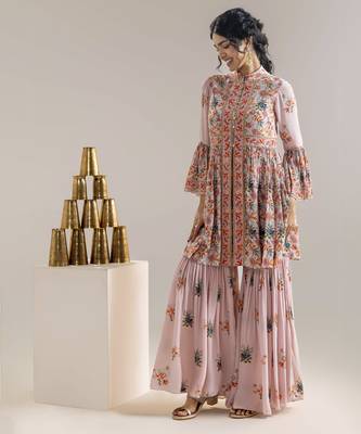 Aarani embroidered sharara set 4