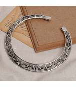  women's silver-plated oxidized statement choker necklace