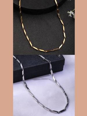  men set of 2 stainless steel bohemian chain 1