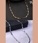  men set of 2 stainless steel bohemian chain
