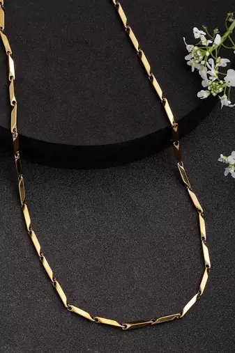  men set of 3 stainless steel stylish chain