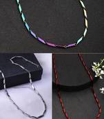  men set of 3 stainless steel trendy stylish chain