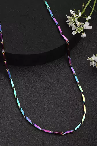  men set of 3 stainless steel trendy stylish chain