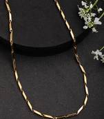  men gold-plated stainless steel chain