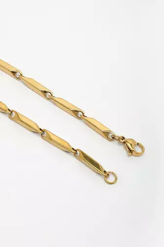  men gold-plated stainless steel chain
