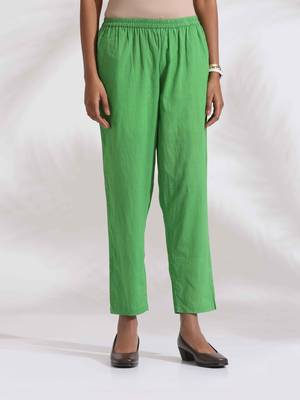 off-white cotton floral embroidered straight kurta set 4