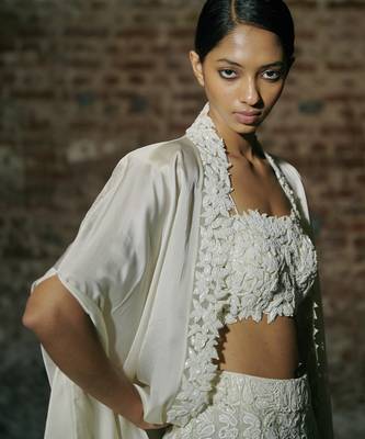 Ivory sharara set 2