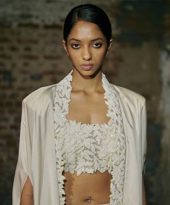 Ivory sharara set 4