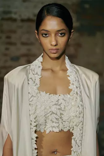 Ivory sharara set