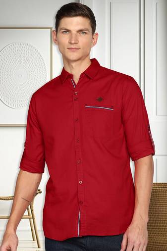 Men's linen cotton casual shirt | casual shirt for men