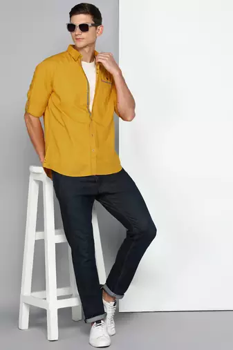 Men's linen cotton casual shirt | casual shirt for men