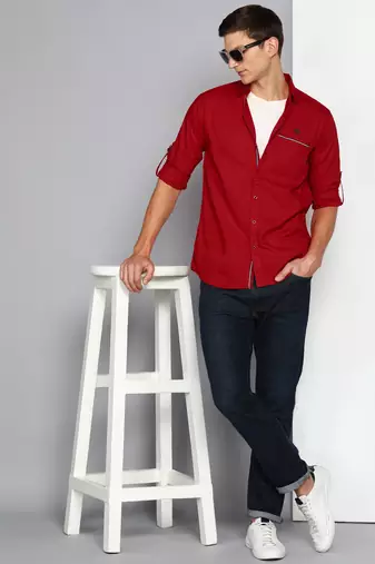Men's linen cotton casual shirt | casual shirt for men