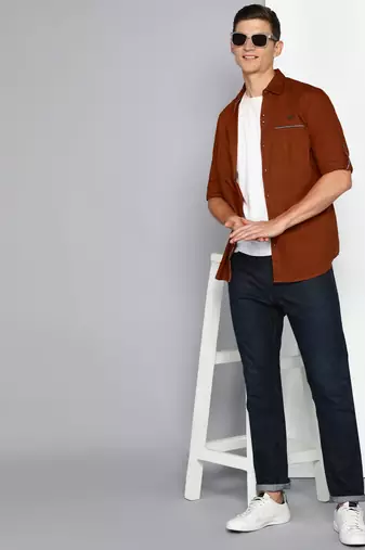 Men's linen cotton casual shirt | casual shirt for men