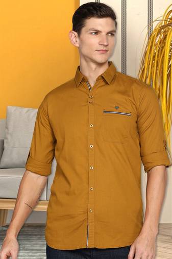 Men's linen cotton casual shirt | casual shirt for men