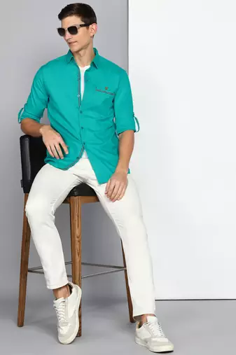 Men's linen cotton casual shirt | casual shirt for men