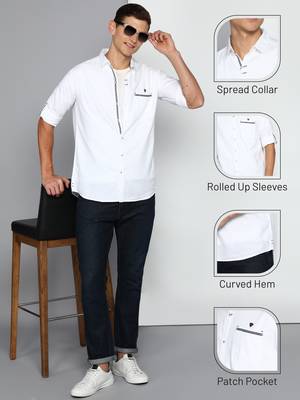 Men's linen cotton casual shirt | casual shirt for men 5