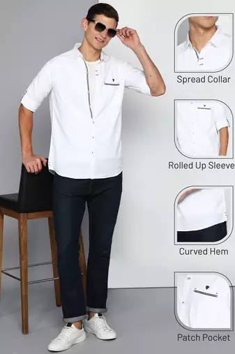 Men's linen cotton casual shirt | casual shirt for men