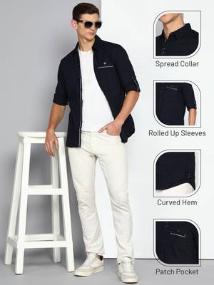 Men's linen cotton casual shirt | casual shirt for men 5