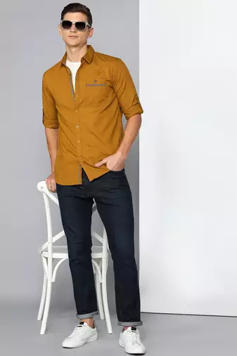 Men's linen cotton casual shirt | casual shirt for men